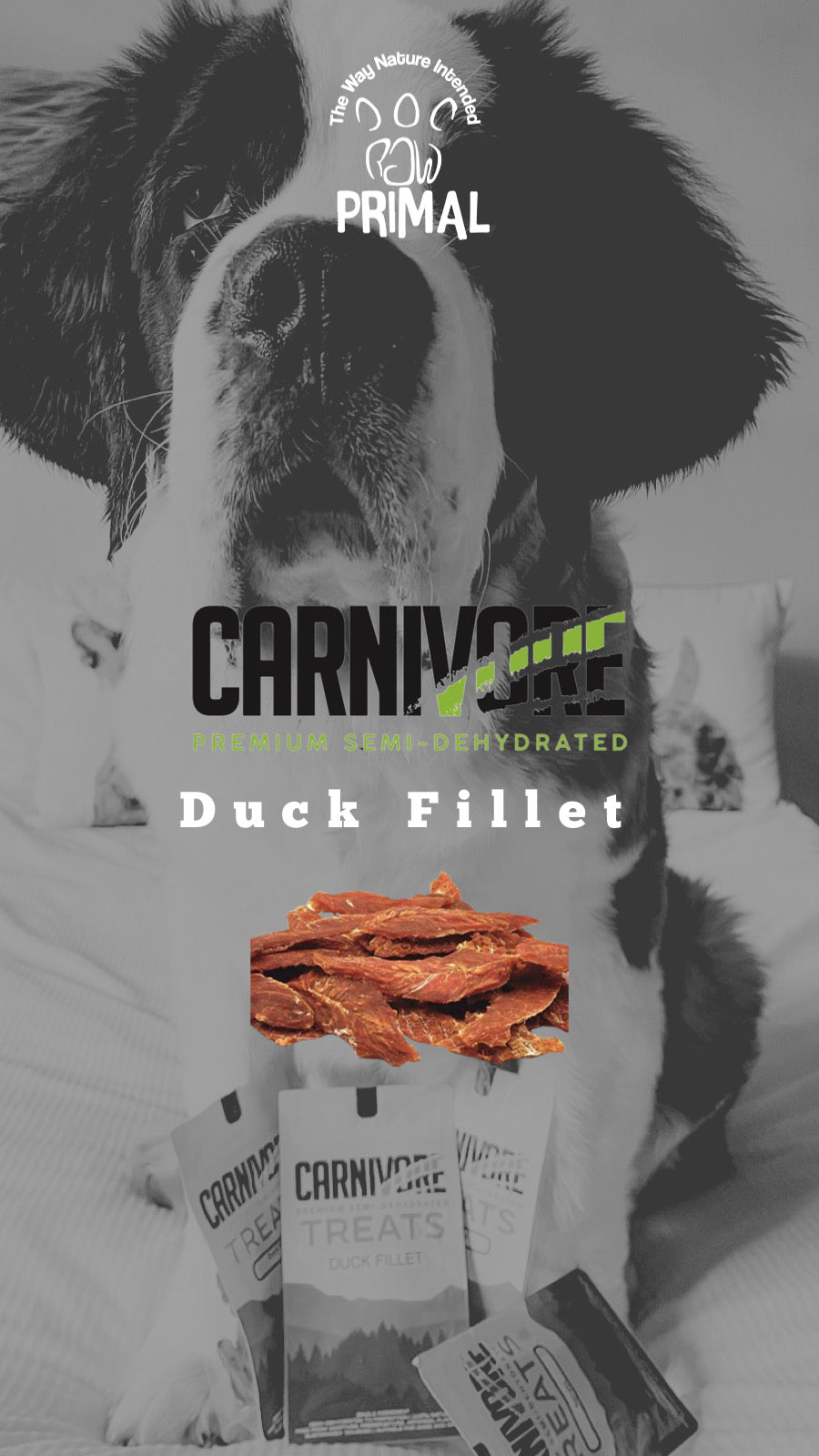 Duck fillet treats 50g