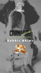 Rabbit skins treat 50g