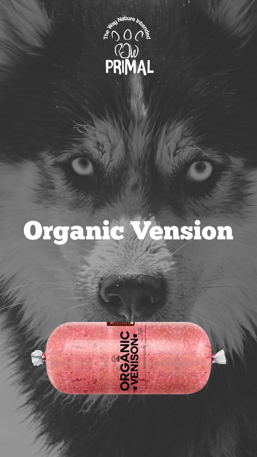 Organic Venison p kg